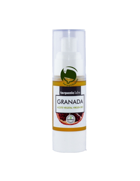 Granada Virgen Bio Aceite Vegetal Uso Topico 30Ml de Terpeni
