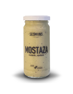 Mostaza Vegana Eco Sesmans 240 ml  Sabor Natural Saludable