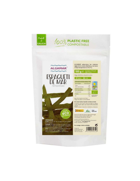 Espaguetti De Mar Bio 500 g  de Algamar