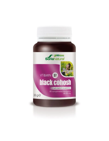 Pack 2 Blackcohosh C-37 60 Comp. Mgdose para bienestar natural