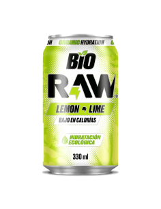 Bebida Isotónica Sabor Lima Y Limón Bio, 330 Ml de Raw