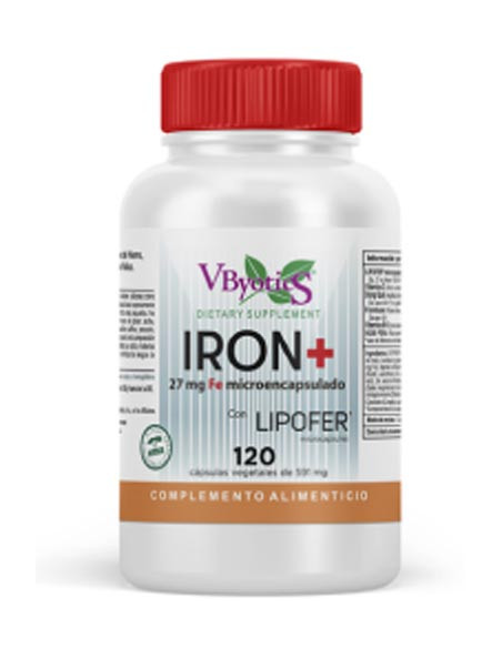 Iron Microencapsulado 120 Vcap de Vbyotics