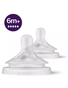 Tetinas Avent Natural Response T5 6M+ Pack x2 Scy965/02