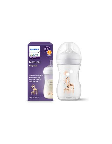 Biberon Natural Response Jirafa 260Ml Scy903/66 de Avent
