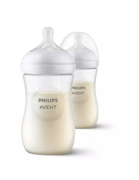 Biberón Avent Natural Response 260ml Pack 2 unidades SCY903/02