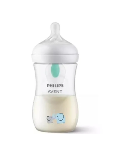 Biberón Avent Natural Response Elefante 260 ml SCY673/81