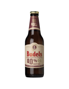 Cerveza Malteada Dark 0% Alcohol Bio, Pack 6 Uds, 30 Cl de Budels