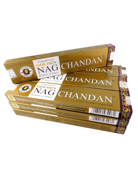 Incienso Golden Nag Chandan Do 12 de Sys