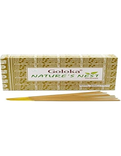Incienso Goloka Natures Nest 12 varas  Aromas Naturales