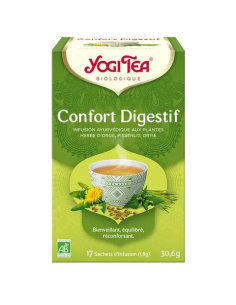 Confort Digestivo Yogi Tea: Alivio Natural para tu Estómago