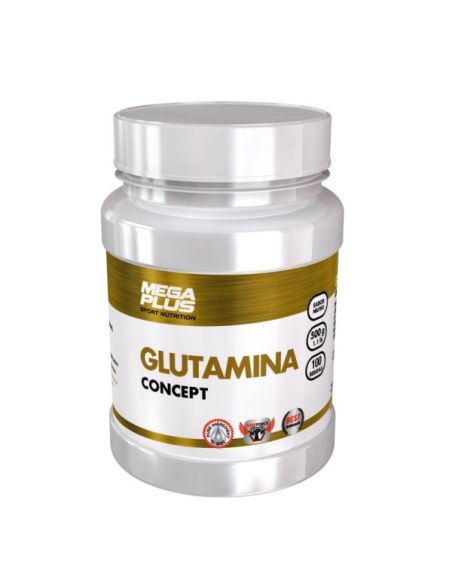 Glutamina Polvo 300G de Mega Plus