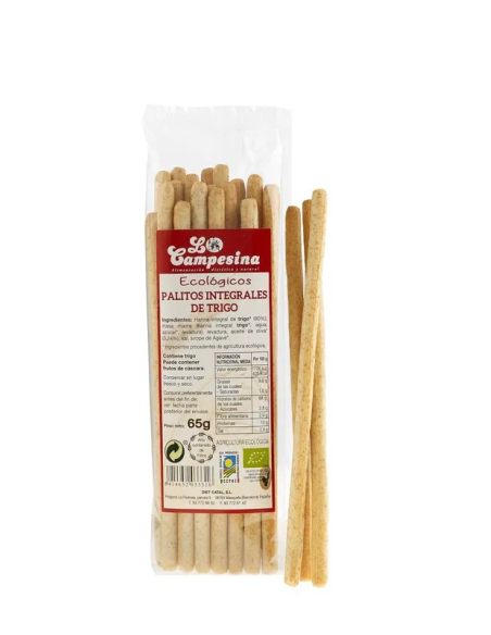 Palitos Integrales Trigo Eco Campesina 20 X 65G de