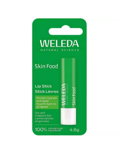 Skin Food Lip Stick 4,8g Weleda  Cuidado Natural Labial