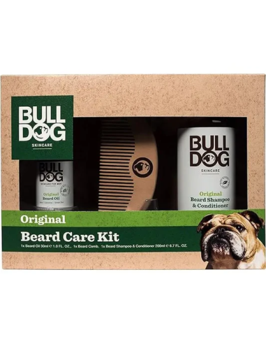 Kit Beard Care 3 Piezas de Bulldog