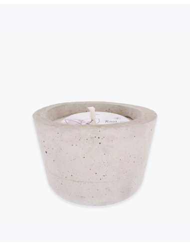 Vela Tiesto Pradesp1 Blanco Pequeña Citronela y Rosemary