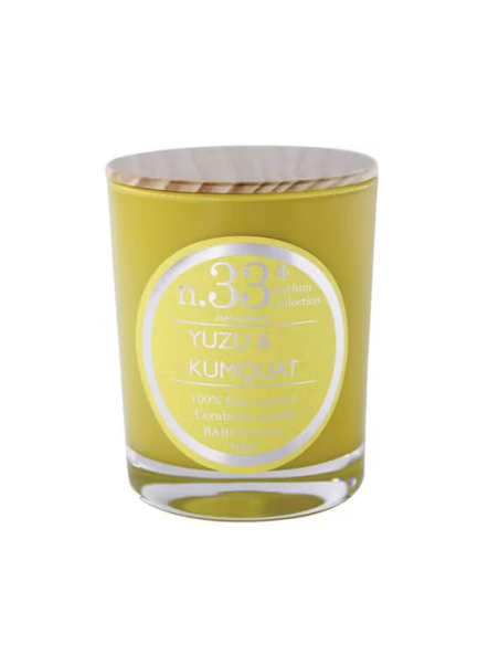 Vela Vaso Pequeña Perf33P Yuzu-Kumquat 5,6X7,5 Cm de Cerabella