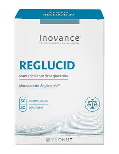 Reglucid 30 Comprimidos Inovance  Control y Bienestar Diarios