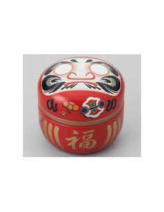 Lata Metálica Fuji Yama Blanca y Roja ø73mm x 123mm