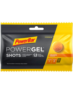 Powergel Shots Naranja 60g Power Bar  Energía Instantánea