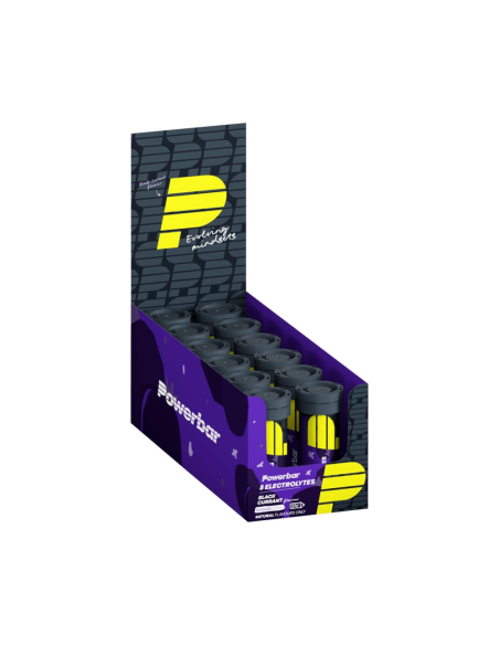 Electrolytes Black Currant Cajita 12X10Tabs de Power Bar