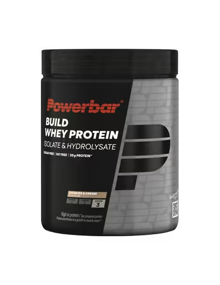 Black Line Build Whey Protein Cookies & Cream 550G de Power Bar