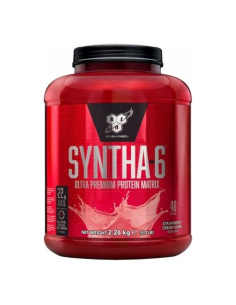 BSN Syntha 6 Strawberry Swirl 2260g  Proteína Deliciosa