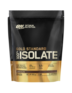 100% Gold Standard Isolate Chocolate 450g - Optimum Nutrition