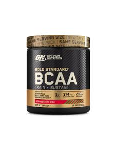 Gold Standard BCAA Train+Sustain 266g Fresa-Granada Optimum
