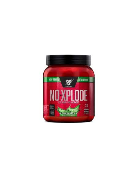 Bsn N.O. Xplode Legendary - 650G Green Burst de Bsn