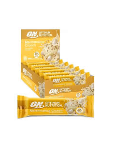 Barra Marshmallow Crunch 10X65G | Optimum Nutrition Oficial