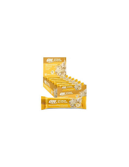 On Marshmallow Crunch Bar 10X65G de Optimum Nutrition