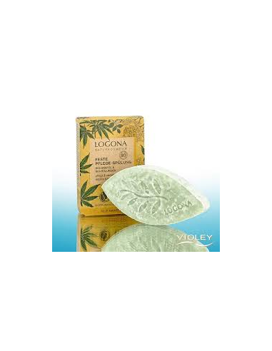 Acondicionador Solido Cañamo-Sauco 68 Gr Bio de Logona