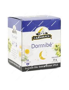 Dormibe 10 Infusiones La Barraca: Sueño Natural y Relajante