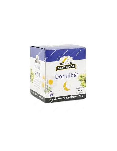 Dormibe 10 Infusiones La Barraca: Sueño Natural y Relajante