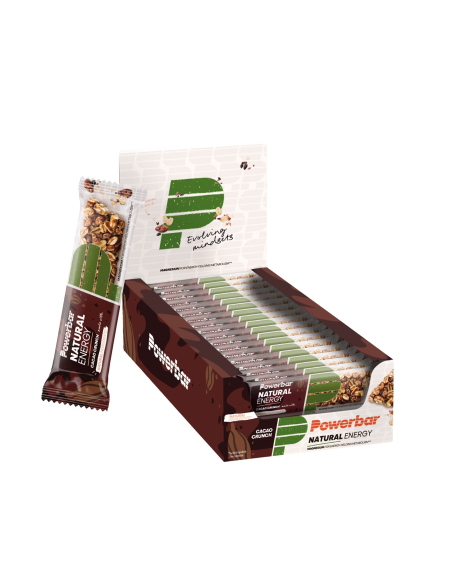 Natural Energy Cereales Cacao-Crunch 18Barritas de Power Bar
