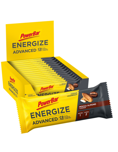 Barritas Energize Advanced Mocca Almond 15Ud de Power Bar