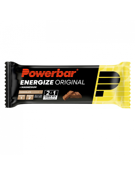 Barritas Energéticas Power Bar Chocolate 15 Unid 55g