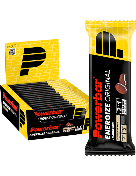 Barritas Energize Cookies & Cream Cajita15Ud de Power Bar