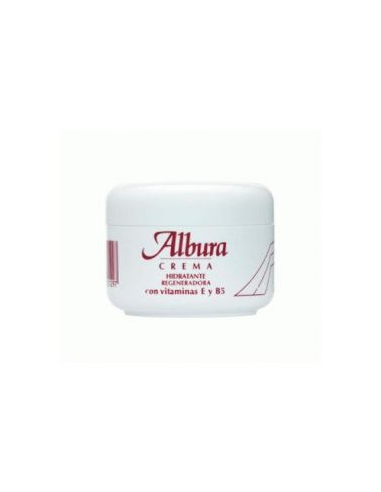 Albura Crema Hidratante Regeneradora Tarro Grande Blanca de Albura