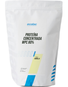 Polvo Base Proteína Vainilla WPC80 Ecolac 700g Calidad