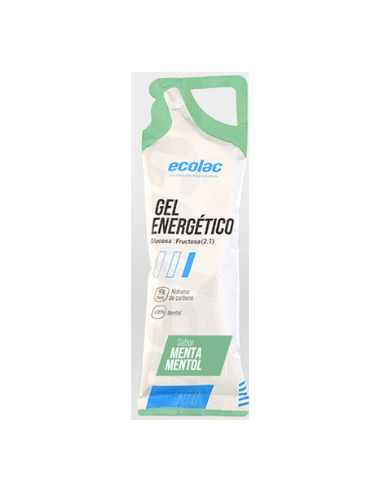 Gel Energetico S. Menta-Mentol 1 Stick de Ecolac