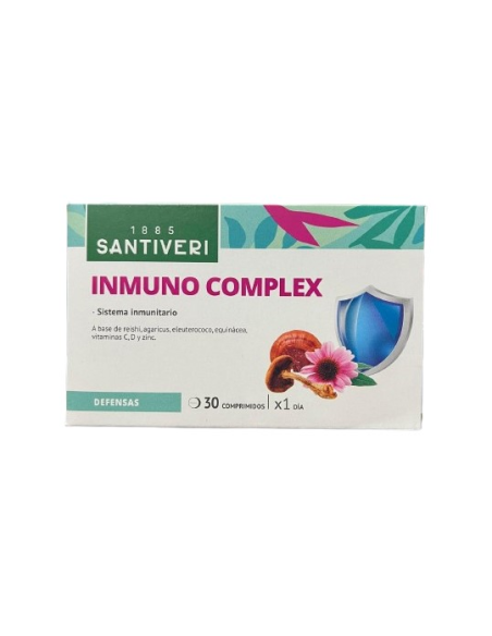 Inmuno Complex 30 Comp Santiveri  Refuerza tus defensas naturales