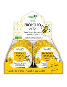 Propóleo Caramelos Junior Herbalgem Expositor 12 unidades
