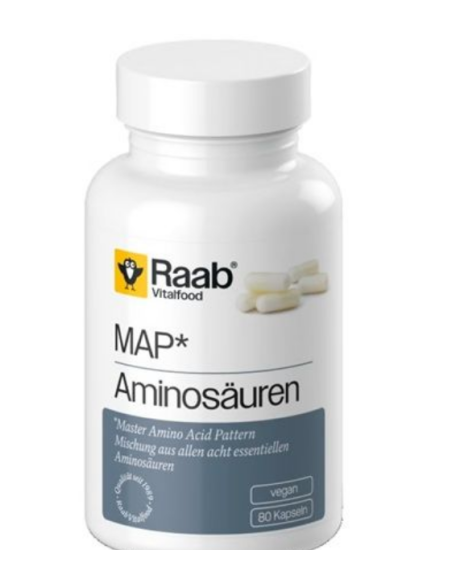 Map Aminoacidos 600Mg 80 Cap Vegan de Raab Vitalfood