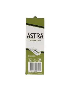 Cuchillas Superior Platinum Astra 20X5 - Pack 100 unidades