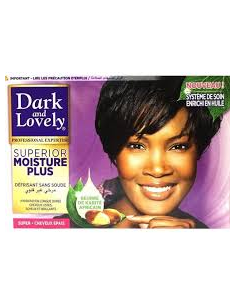 Moisture Plus Relaxer Kit Dark & Lovely  Suavidad y Cuidado