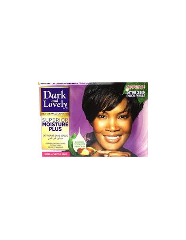 Moisture Plus Relaxer Kit Dark & Lovely  Suavidad y Cuidado