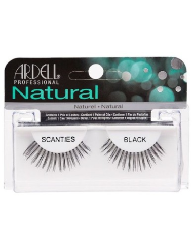 Natural Scanties Pestanas Postizas Negro de Ardell