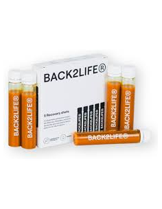 Back2Life 5 Recovery Shots 25 ml  Energía y Recuperación rápida