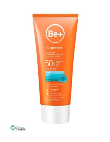 Be+ Skinprotect Gel Crema Corporal Y Facial Spf 50+ 200 Ml de Be+
